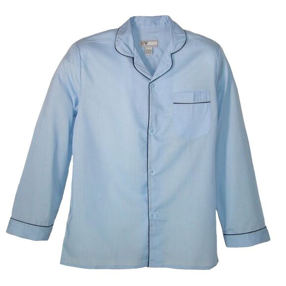 Ten West Apparel Long Sleeve Long Leg Solid Pajama Set - Picture 2 of 5